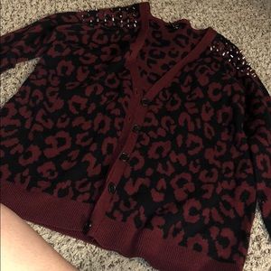 Leopard Cardigan